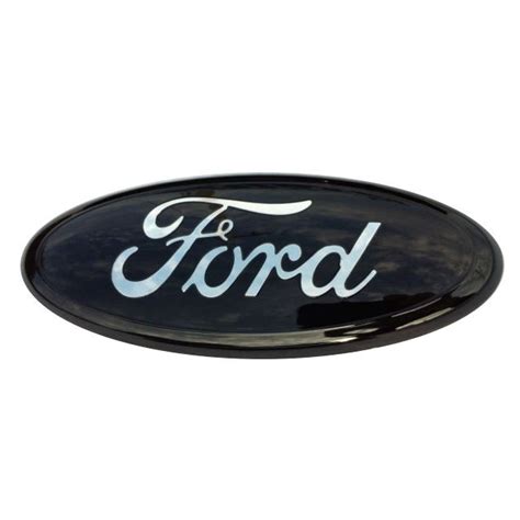 Ford Emblem Black and Chrome Fits Ford F-150 / Ranger