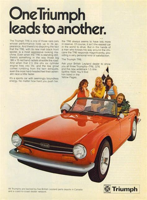 Inspiration: 60+ Vintage Automobile Ads Triumph Motor, Triumph Cars, Cars And Motorcycles ...