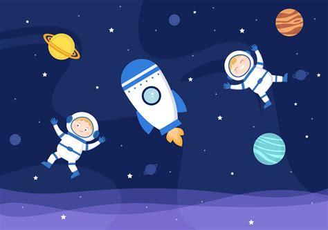 [100+] Cartoon Astronaut Wallpapers | Wallpapers.com