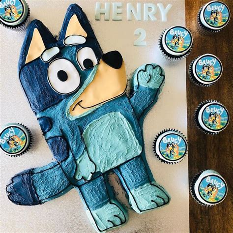 Gem van der Meer on Instagram: "Bluey cake! This was a fun cake to make ...