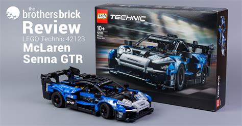 LEGO Technic 42123 McLaren Senna GTR [Review] - The Brothers Brick | The Brothers Brick