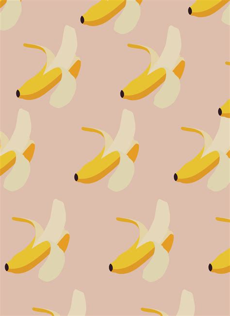 go bananas! | Banana wallpaper, Banana art, Cute patterns wallpaper