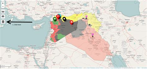 Generals Of The Civil War South: Syrian Civil War Map Live