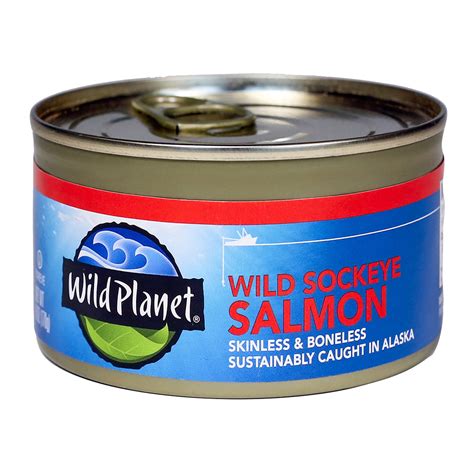 Wild Planet Wild Sockeye Salmon 6 Oz Can | Nassau Candy