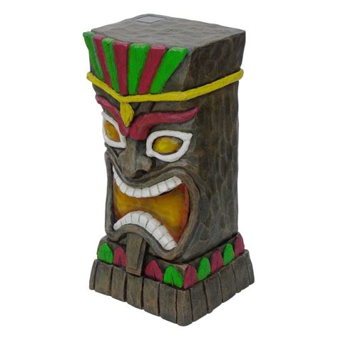 Garden Treasures 23-in Tiki Garden Statue at Lowes.com