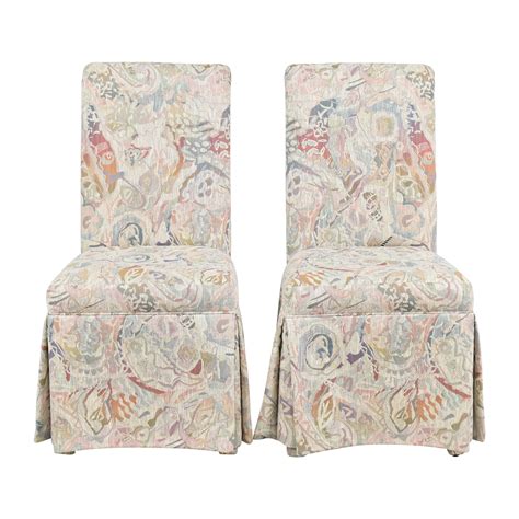 McCreary Modern Slipcovered Dining Chairs | 83% Off | Kaiyo