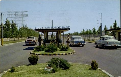 Main Gate To Biggs Air Force Base El Paso, TX