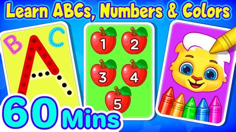 ABC Song, Counting Numbers & Learn Colors For Kids + More Educational Videos For Toddlers ...