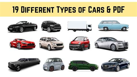 Types Of Cars With Pictures Car Brand Names Com - Riset