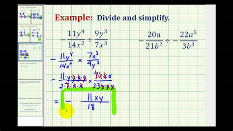 How To Multiply Fractions With Variables