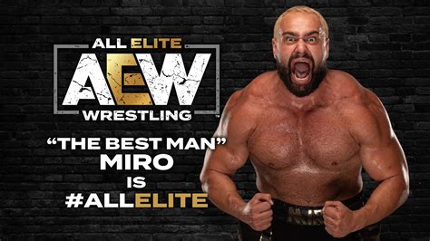 Miro Signs With AEW, Makes Dynamite Debut As Kip Sabian's Best Man ...