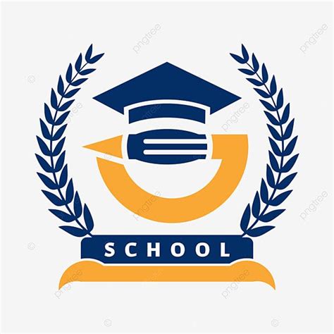 School Logo Vector Design Images, School Logo, School, Student ...