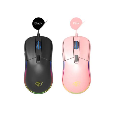 DMG130 Professional Mechanical Gaming Mouse RGB Light 10000 Dpi USB Wired Gamer Mouse For PC ...