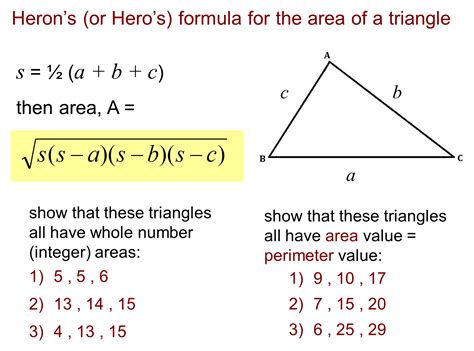 MEDIAN Don Steward mathematics teaching: area of any triangle