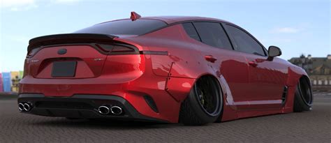 Why not? Liberty Walk Performance Kia Stinger Widebody