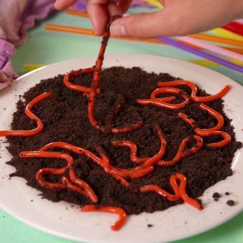 The cutest, slimy treat for Halloween! #food #holiday #halloween #halloweenparty #halloweenfood ...