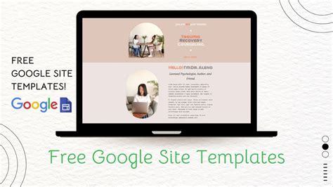 How to get FREE google site templates - YouTube