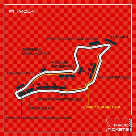 Circolare General Admission - F1 Imola - 19/20/21 May | Race Tickets