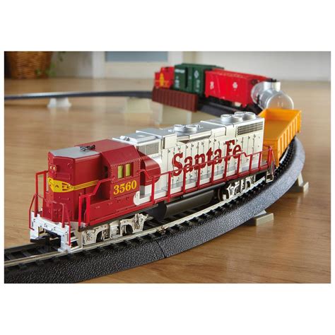 Santa Fe Power Blaster Electric Train Set - 230616, at Sportsman's Guide