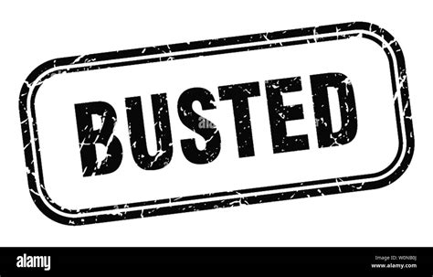 Busted stamp sign seal Black and White Stock Photos & Images - Alamy