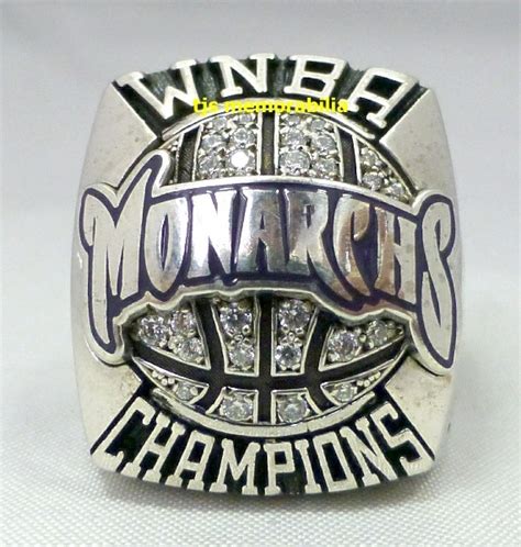 2005 SACRAMENTO MONARCHS WNBA CHAMPIONSHIP RING - Buy and Sell ...