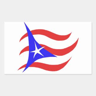 Puerto Rican Flag Stickers | Zazzle