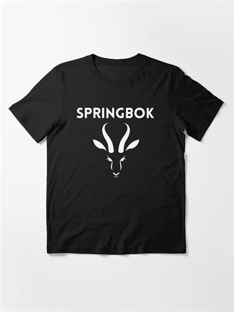 "South African Springbok, Rugby supporter item" T-shirt for Sale by ...