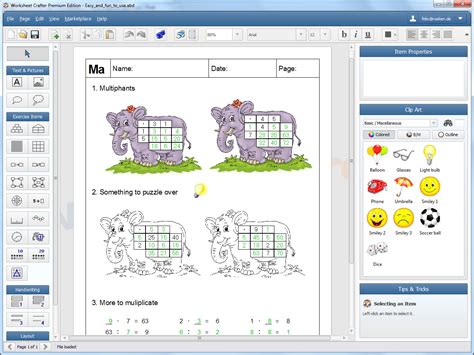 Worksheet Crafter - INSTALUJ.cz - programy ke stažení zdarma