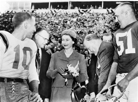 Queen Elizabeth II's First American Football Game Starred UNC ...