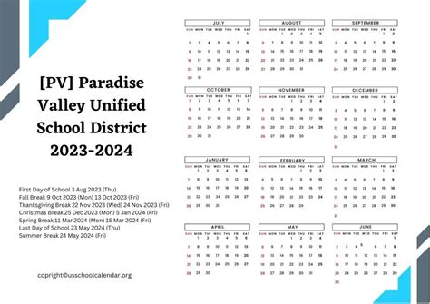 Great Valley School District Calendar 2024-25 - Arleta Magdalene