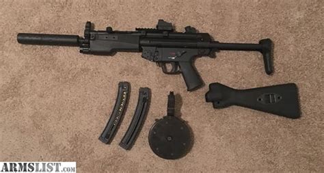 ARMSLIST - For Sale/Trade: Walther HK MP5 .22 with accessories