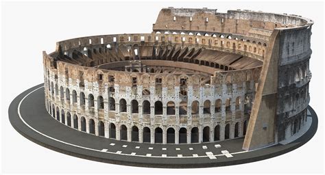 Colosseum 3D Model $259 - .max .ma .c4d .obj .fbx .blend .3ds - Free3D