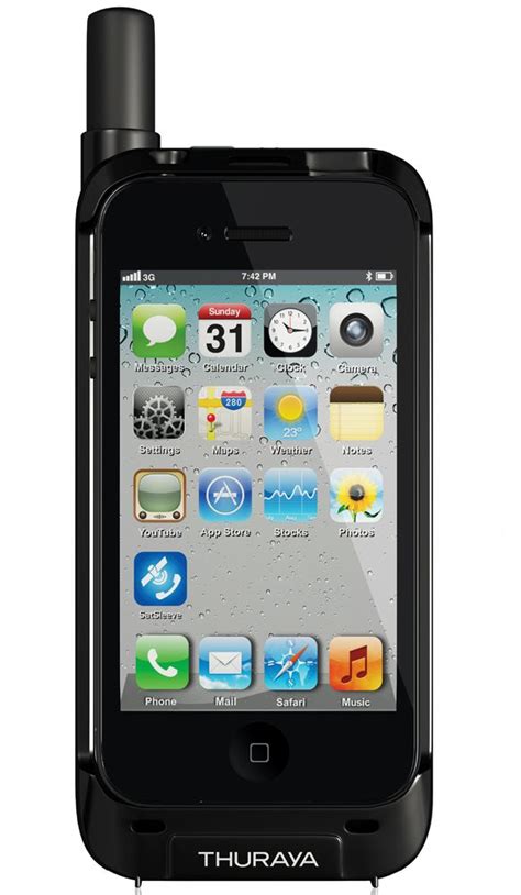 Thuraya SatSleeve Lets You Use Your iPhone Anywhere | Iphone gadgets ...