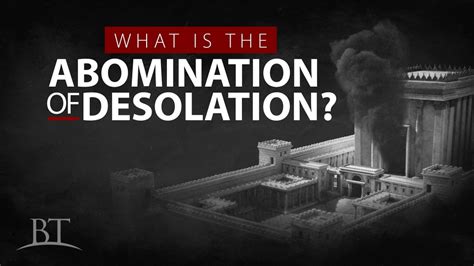 What Is the Abomination of Desolation? | United Church of God