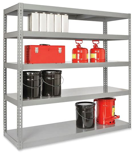 Heavy Duty Metal Shelving, Heavy Duty Steel Shelving in Stock - ULINE | Steel shelving, Metal ...