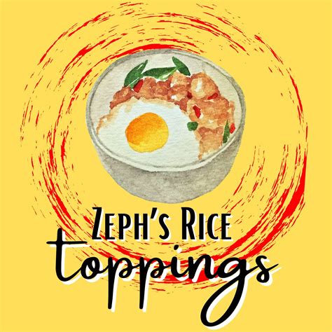 Zeph's Rice Toppings