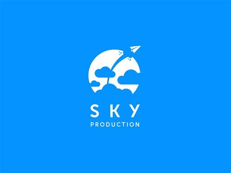 Sky Production | Travel logo, Sky logo, Logo design inspiration creative