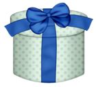 White Round Gift Box with Yellow Bow PNG Clipart | Gallery Yopriceville - High-Quality Free ...