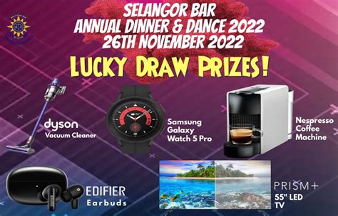 Lucky Draw Prize Reveal @ Selangor Bar Annual Dinner & Dance 2022 ...