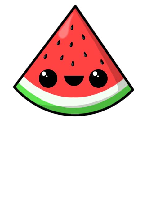 Cute Watermelon Drawing | Free download on ClipArtMag