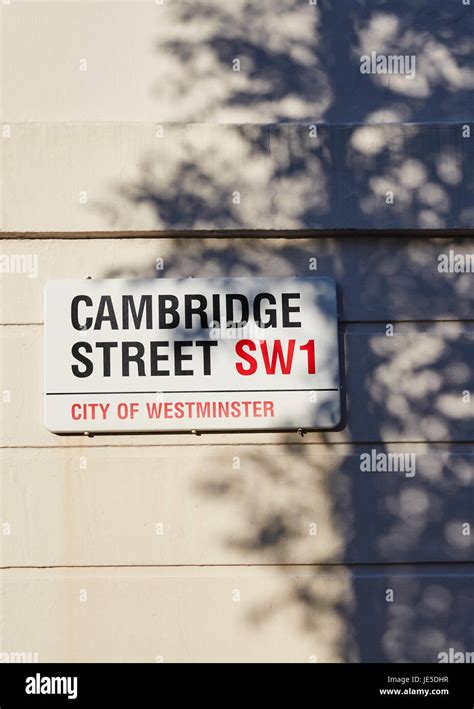 Cambridge Street, London, UK Stock Photo - Alamy