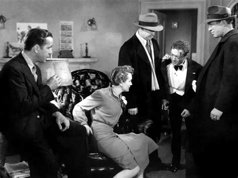 Humphrey Bogart, Mary Astor, Barton MacLane, Peter Lorre and Ward Bond, The Maltese Falcon, 1941 ...