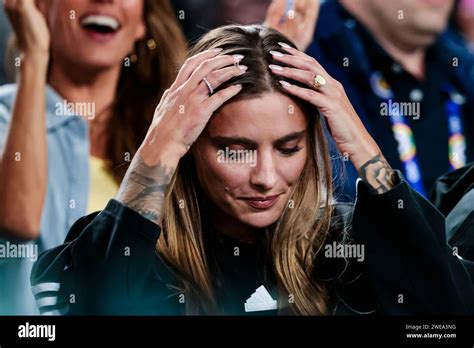 Melbourne, Australia, 24th Jan, 2024. Sophia Thomalla, girlfriend of ...