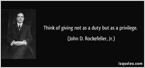 Rockefeller Quotes About Philanthropy. QuotesGram