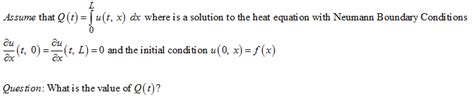 Solved Neumann Boundary Conditions Heat Equation, I need | Chegg.com