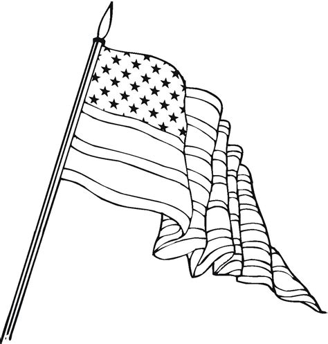 Flag of the United States coloring page - Download, Print or Color ...