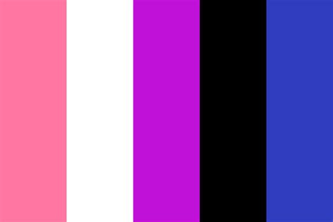 Flag Genderfluid Color Palette