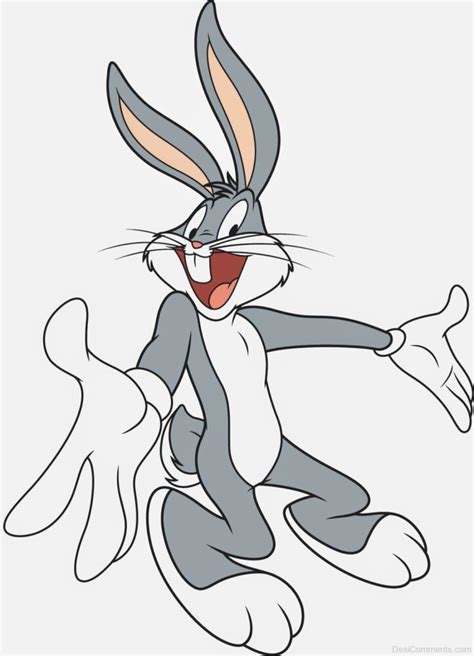 Bugs Bunny Looking Happy - Desi Comments