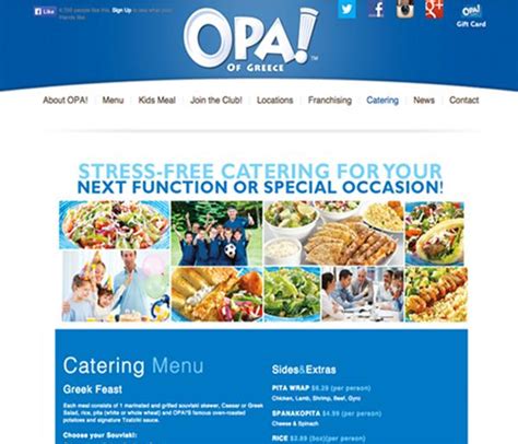 OPA! of Greece | Clickspace Interactive