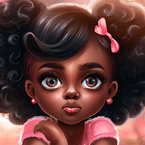 Animated Girl Clipart Brown Hair